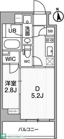 ALTERNA東池袋の物件間取画像